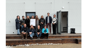 Twinning exchange in Czechia group photo
