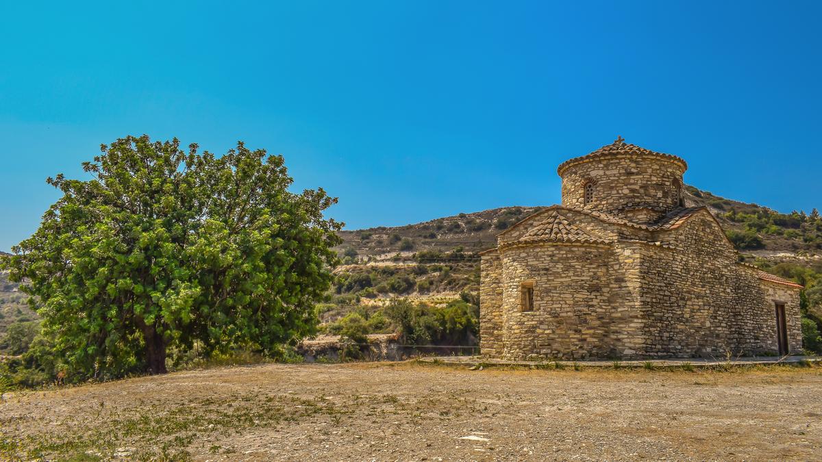 landscape in Cyprus