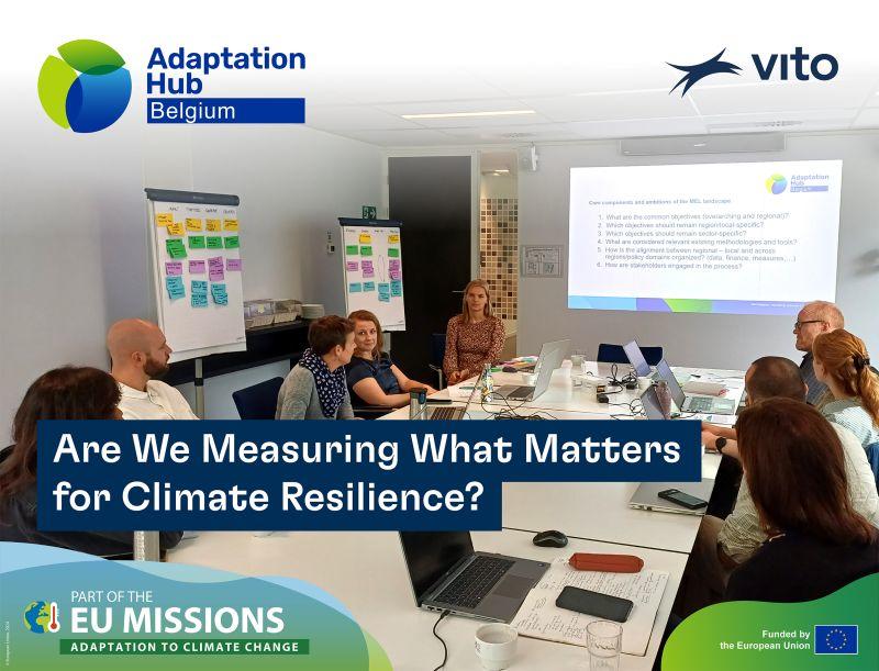 Belgium NAH Event graphic on Finacing Adaptation