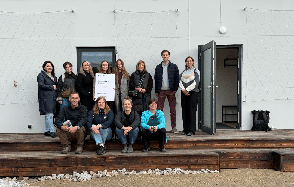 Twinning exchange in Czechia group photo